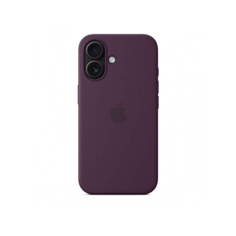Apple iPhone 16 Étui en Silicone avec MagSafe - Prune