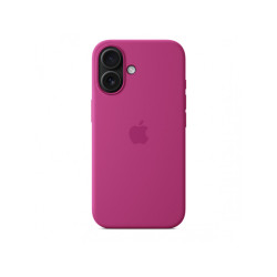 Apple iPhone 16 Étui en Silicone avec MagSafe - Fuchsia
