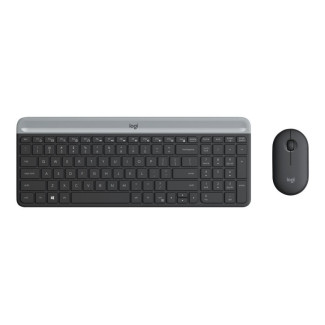 LOGITECH Slim Wireless Keyboard and Mouse Combo MK470 NORDIC - 920-009200
