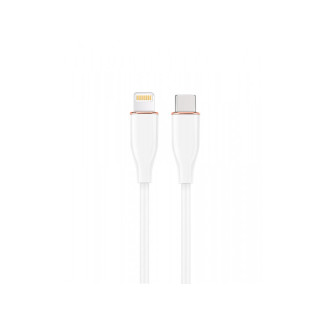 CableXpert PremiumCâble de Chargement et de Données Type-C vers 8-Pin blanc