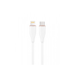 CableXpert PremiumCâble de Chargement et de Données Type-C vers 8-Pin blanc