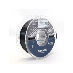 Gembird haute vitesse PETG Filament negro 1.75mm 1kg - 3DP-PETG1.75HY-01-BK