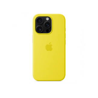 Apple iPhone 16 Pro Étui en Silicone avec MagSafe - Jaune vif