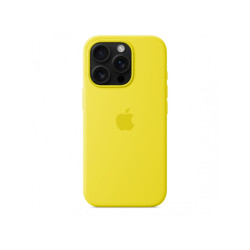 Apple iPhone 16 Pro Étui en Silicone avec MagSafe - Jaune vif