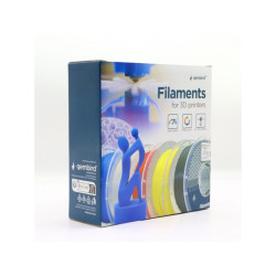 Gembird Imprimante 3D PETG Filament 1.75mm jaune 3DP-PETG1.75HY-01-Y