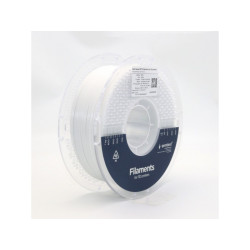 Gembird Imprimante 3D PETG Filament 1.75mm blanc 3DP-PETG1.75HY-01-W
