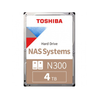 Toshiba N300 Disque dur NAS 4To 512Mo Serial ATA 3.5 - HDWG740EZSTC