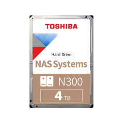 Toshiba N300 Disque dur NAS 4To 512Mo Serial ATA 3.5 - HDWG740EZSTC