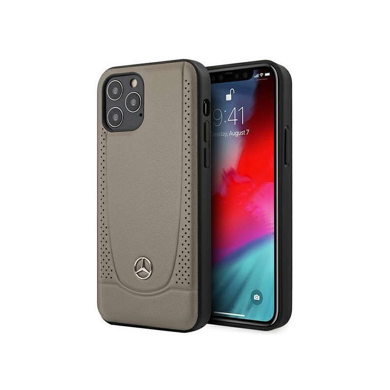 Mercedes iPhone 12 Pro Max brown hardcase Urban Line