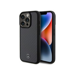Mercedes iPhone 15 Pro Black Hardcase Carbon Fiber Dynamic