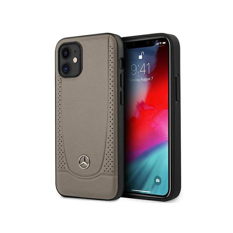 Mercedes iPhone 12 mini brown hardcase Urban Line