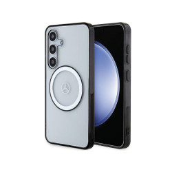 Mercedes Samsung Galaxy S24 S921 Transparent Hardcase Printed Logo MagSafe