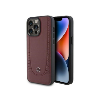 Mercedes iPhone 15 Pro Max Red Hardcase Leather Urban Bengale
