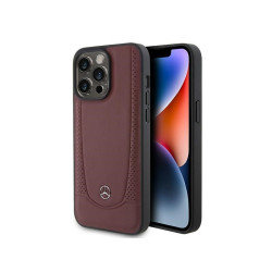 Mercedes iPhone 15 Pro Max Red Hardcase Leather Urban Bengale