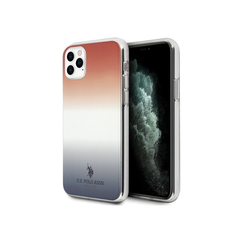 US Polo iPhone 11 Pro blue & red Gradient Pattern Collection US Polo iPhone 11 Pro blue & red Gradient Pattern Collection