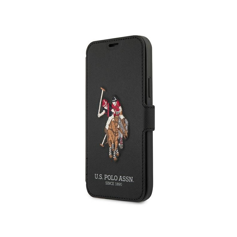 US Polo iPhone 12 mini black book Polo Embroidery Collection US Polo iPhone 12 mini black book Polo Embroidery Collection