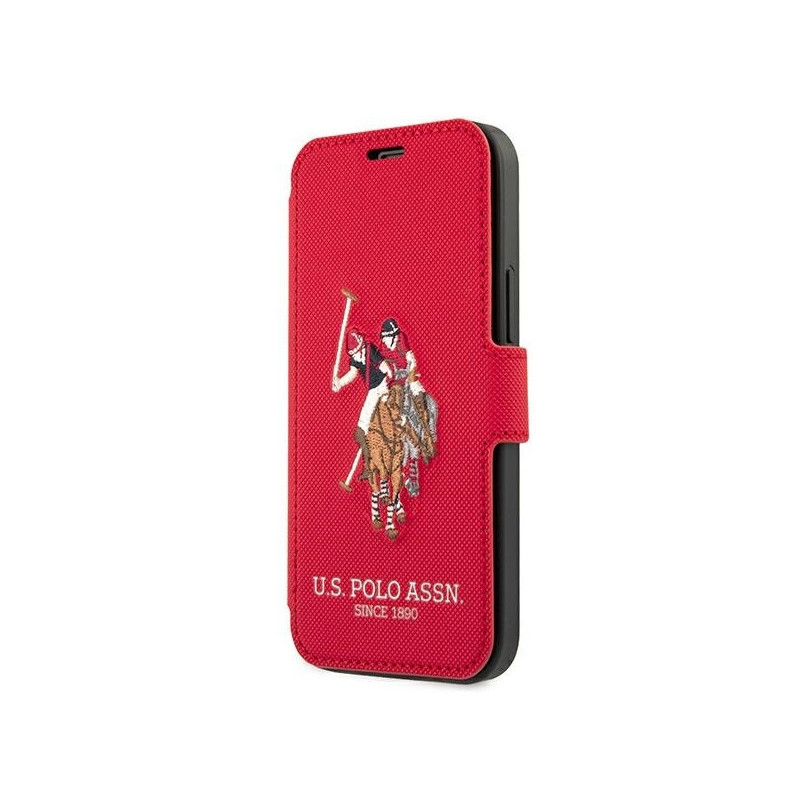 US Polo iPhone 12 mini red book Polo Embroidery Collection US Polo iPhone 12 mini red book Polo Embroidery Collection