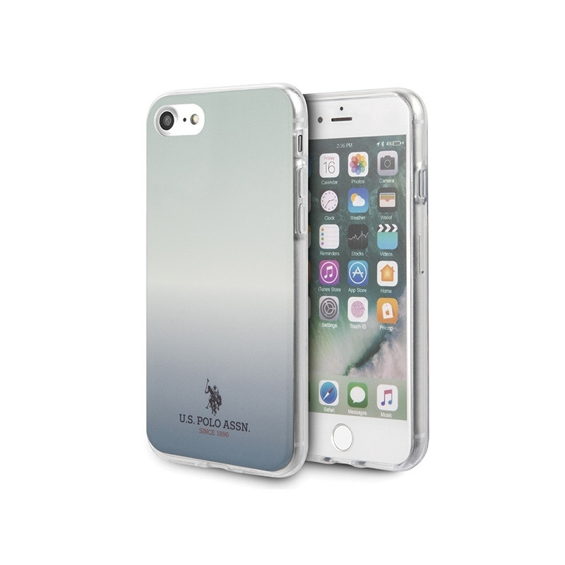 US Polo iPhone 7/8/SE 2020/SE 2022 blue Gradient Pattern Collection US Polo iPhone 7/8/SE 2020/SE 2022 blue Gradient Pattern Collection