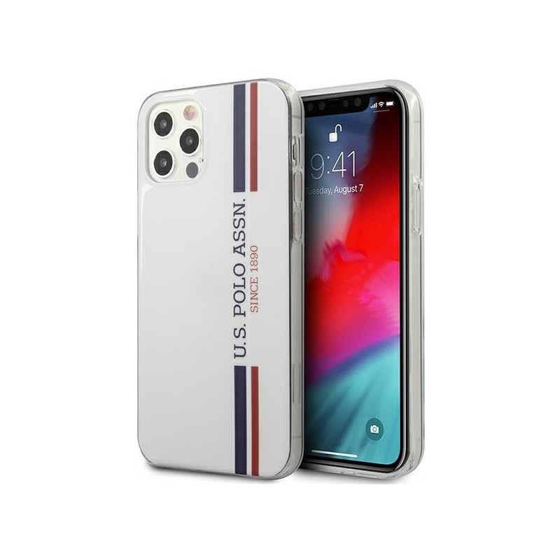 US Polo iPhone 12 Pro Max white Tricolor Collection US Polo iPhone 12 Pro Max white Tricolor Collection