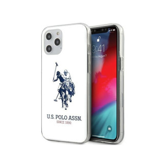 US Polo iPhone 12 Pro Max white Shiny Big Logo
