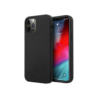 Mini iPhone 12 Pro Max black hard case Silicone Tone On Tone