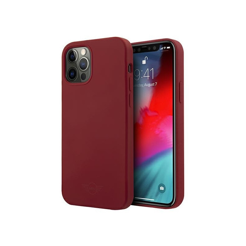 Mini iPhone 12 Pro Max red hard case Silicone Tone On Tone Mini iPhone 12 Pro Max red hard case Silicone Tone On Tone