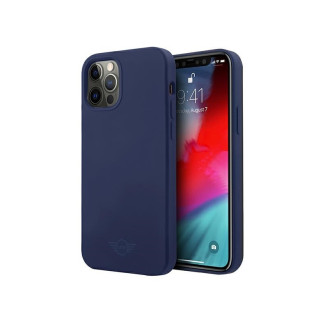 Mini iPhone 12/12 Pro navy hard case Silicone Tone On Tone