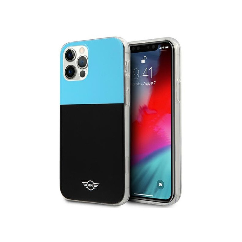 Mini iPhone 12 Pro Max blue hard case Color Block Mini iPhone 12 Pro Max blue hard case Color Block