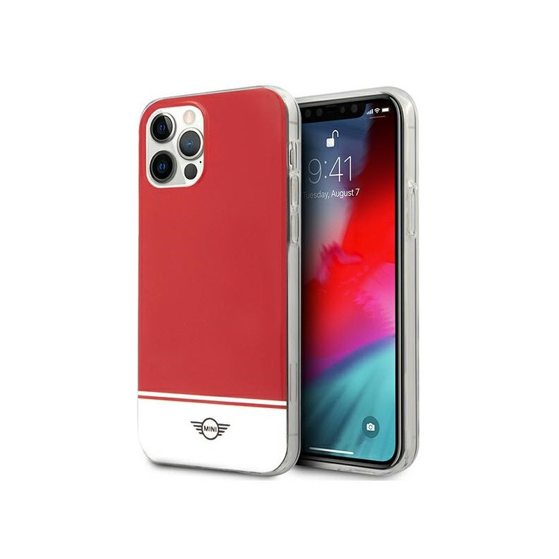 Mini iPhone 12 Pro Max red hard case Stripe Collection Mini iPhone 12 Pro Max red hard case Stripe Collection