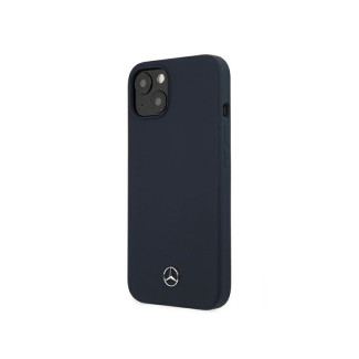 Mercedes iPhone 13 mini navy hardcase Silicone Line