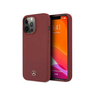 Mercedes iPhone 13 Pro Max red hardcase Silicone Line