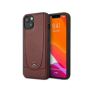 Mercedes iPhone 14 Plus/15 Plus Red Hardcase Leather Urban Bengale