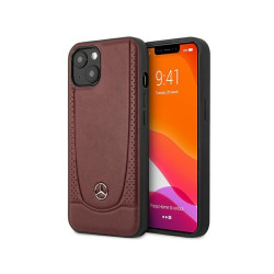 Mercedes iPhone 14 Plus/15 Plus Red Hardcase Leather Urban Bengale