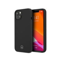 Mercedes iPhone 13 mini black hardcase Silicone Line