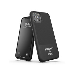 SuperDry Moulded Canvas iPhone 11 Pro Case black