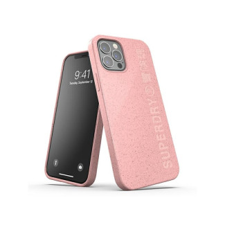 SuperDry Snap iPhone 12/12 Pro Compostable Case pink