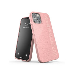 SuperDry Snap iPhone 12/12 Pro Compostable Case pink