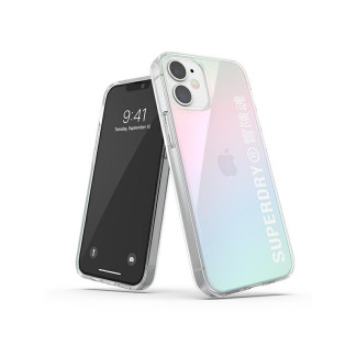 SuperDry Snap iPhone 12 mini Clear Case Gradient