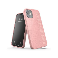 SuperDry Snap iPhone 12 mini CompostableCase pink