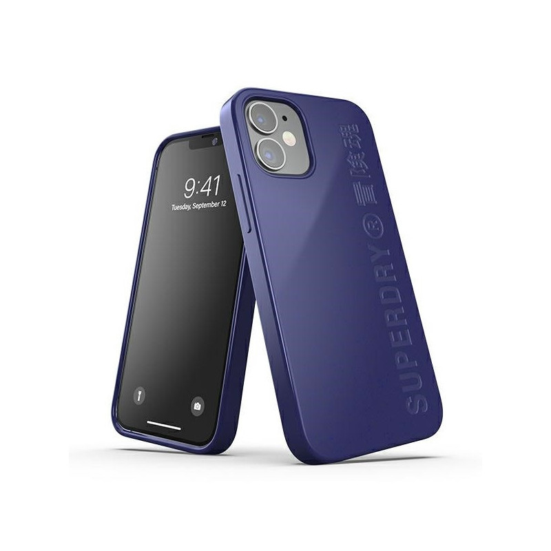 SuperDry Snap iPhone 12 mini Compostable navy