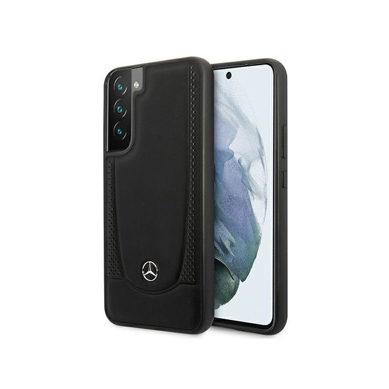 Mercedes Samsung Galaxy S22+ S906 black Leather Urban Line
