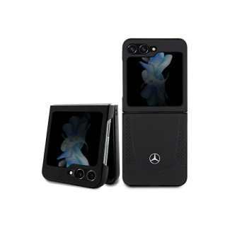 Mercedes Samsung Galaxy Z Flip 5 F731 Black Hardcase Leather Urban