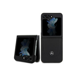 Mercedes Samsung Galaxy Z Flip 5 F731 Black Hardcase Leather Urban