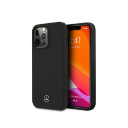 Mercedes iPhone 13 Pro Max Black Hardcase Silicone MagSafe