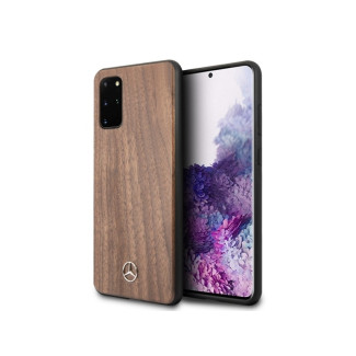 Mercedes Samsung Galaxy S20+ G985 hard case brown Wood Line Walnut
