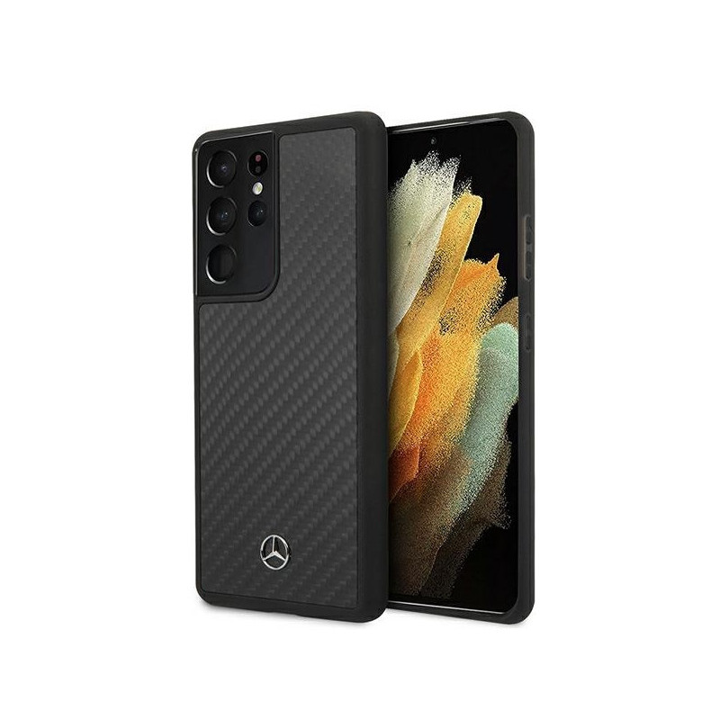 Mercedes Samsung Galaxy S21 Ultra G998 black carbon hardcase Dynamic Line Mercedes Samsung Galaxy S21 Ultra G998 black carbon hardcase Dynamic Line