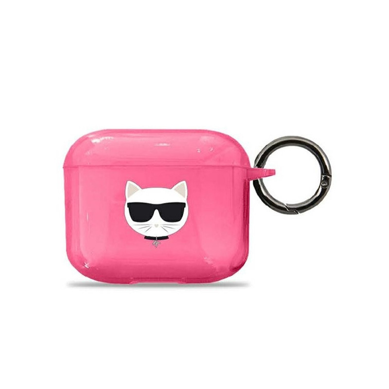 Karl Lagerfeld AirPods 3 cover pink Choupette Karl Lagerfeld AirPods 3 cover pink Choupette