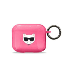 Karl Lagerfeld AirPods 3 cover pink Choupette