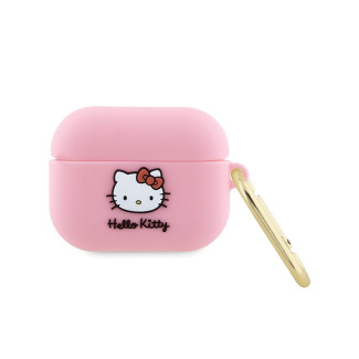 Hello Kitty AirPods Pro Cover Pink Silicone 3D Kitty Head