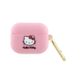 Hello Kitty AirPods Pro Cover Pink Silicone 3D Kitty Head